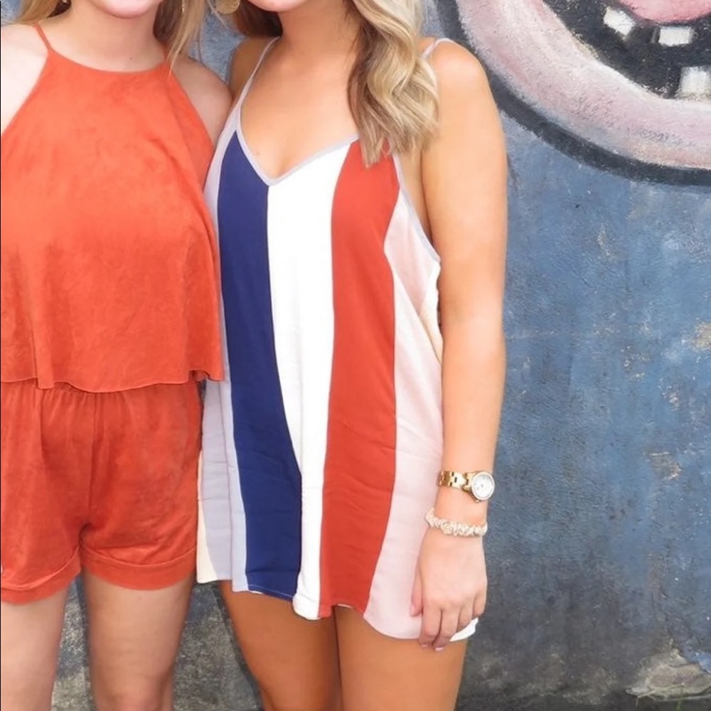 Striped Romper from Riffraff Boutique